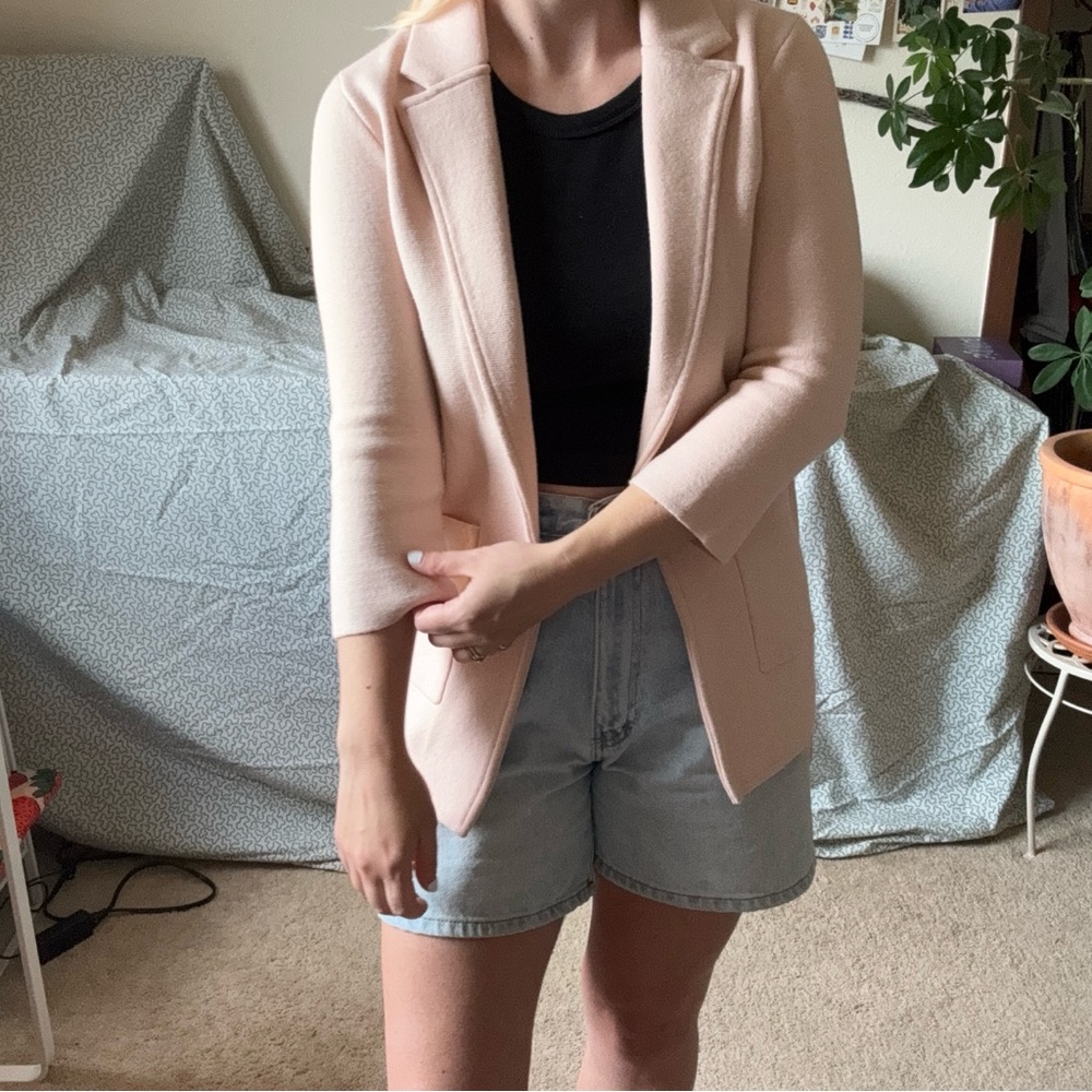 J. Crew Sweater Blazer